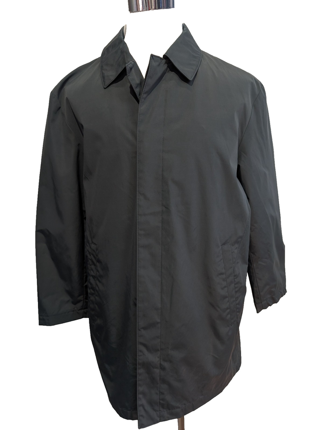 HUGO BOSS Manteau Long Trench Candon M Vert Foncé Nylon Imperméable | 320BSR