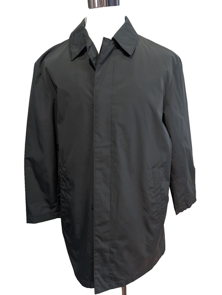 HUGO BOSS Manteau Long Trench Candon M Vert Foncé Nylon Imperméable | 320BSR