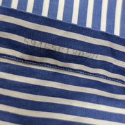 Chemise Ralph Lauren Golf Manches Longues Custom Fit Bleu Rayures L