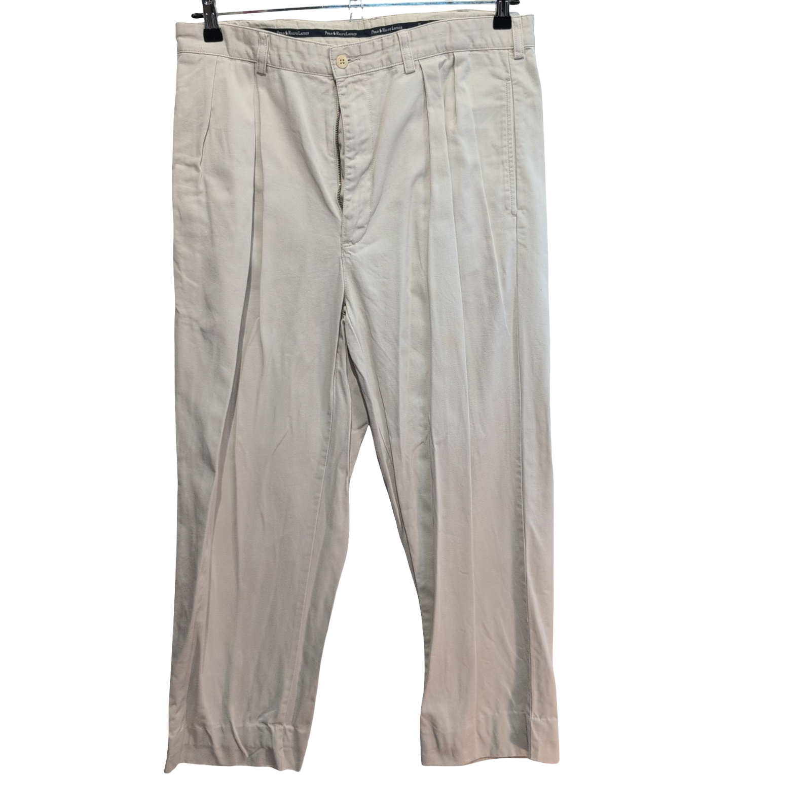 Pantalon chino Polo Ralph Lauren crème taille W36xL30 FR46 #29cr