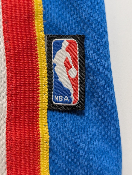 ADIDAS NBA Maillot L THUNDER IBaka #9 Blanc VINTAGE OKC Jersey Basketball