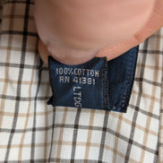 Chemise Polo Ralph Lauren Shirt L Carreaux Marron Beige Noir Button Down