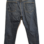Jean Wrangler Homme Vintage Bleu W36 L30 Denim Épais Robuste Travail Pantalon