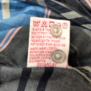 Chemise Lacoste Live L 43 Bleu Noir Blanc Carreaux Logo Poche manches longues