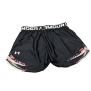 Short de sport Under Armour HeatGear Noir & Rose - Femme Taille L