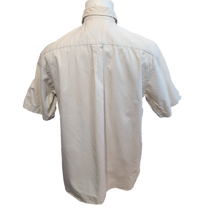 Chemise Dockers Vintage Beige avec Poche - 100% Coton - Taille L