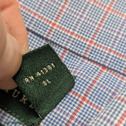Chemise Lauren Ralph Lauren sans logo bleu à carreaux taille L #22ch
