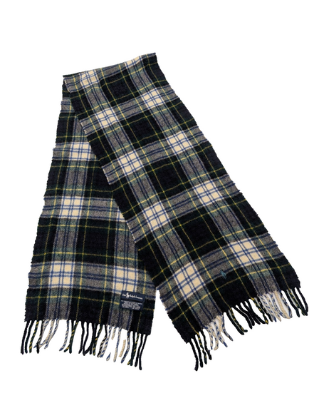 Écharpe Polo Ralph Lauren Tartan 100% Laine Lambswool Made in Scotland