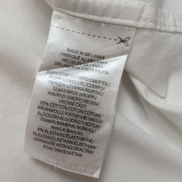 Chemise Polo Ralph Lauren Enfant 12 Ans L Classic Fit Blanche Coton Logo Bleu