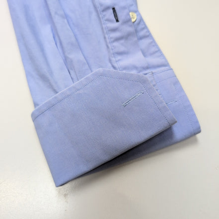 Chemise Tommy Hilfiger Bleu Clair Regular Fit Poignets Mousquetaires Taille M
