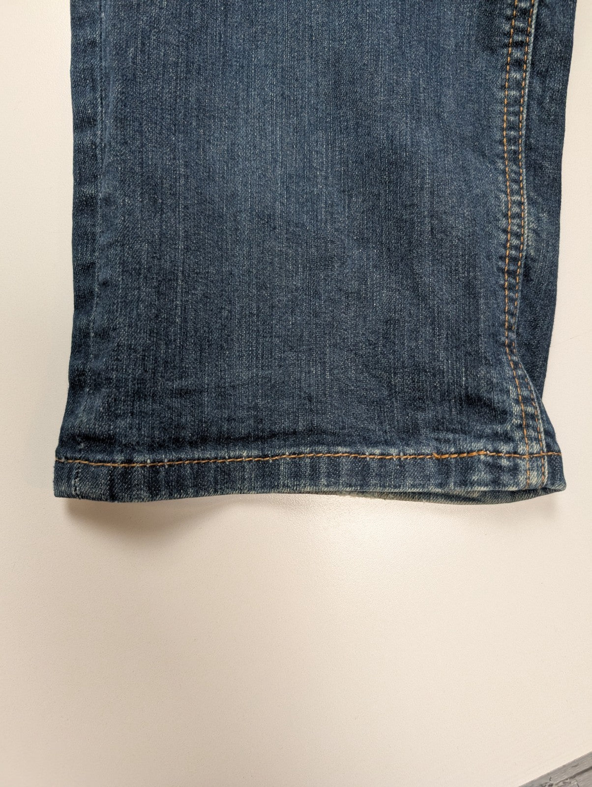 Jean Levi's 541 Homme Vintage Bleu Foncé W38 L34 Denim Stretch Pantalon Chic