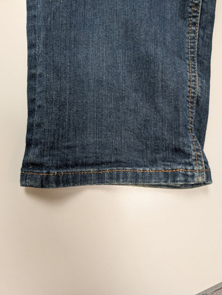 Jean Levi's 541 Homme Vintage Bleu Foncé W38 L34 Denim Stretch Pantalon Chic
