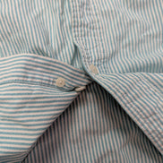Chemise CHAPS verte menthe à rayures avec poche et logo brodé taille XL #253msch