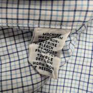 Chemise Ralph Lauren XL LT Bleue Carreaux Classic Fit Shirt Button Down Coton