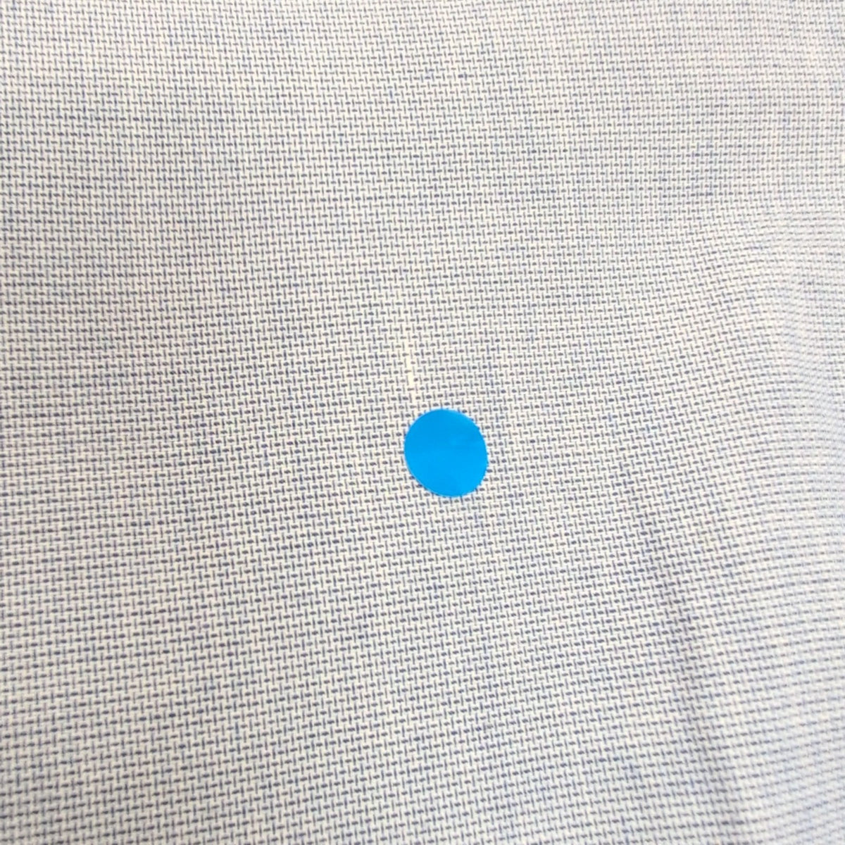 Chemise Pierre Cardin L/XL Bleu 60% Coton Poche Boutonnée Vtg Manches longues