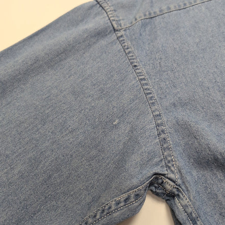 Chemise Lee denim bleu jean manches longues 1 poche M