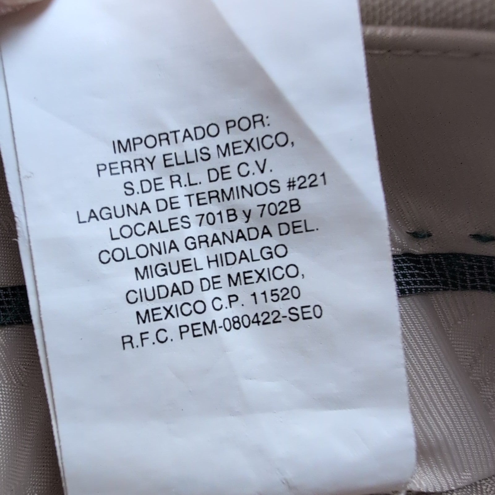 Pantalon Cuba Vera Lin Mélangé Crème Chino Taille W36 L32