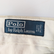 Pantalon chino Polo Ralph Lauren W35 L32 crème coton Classic Fit beige