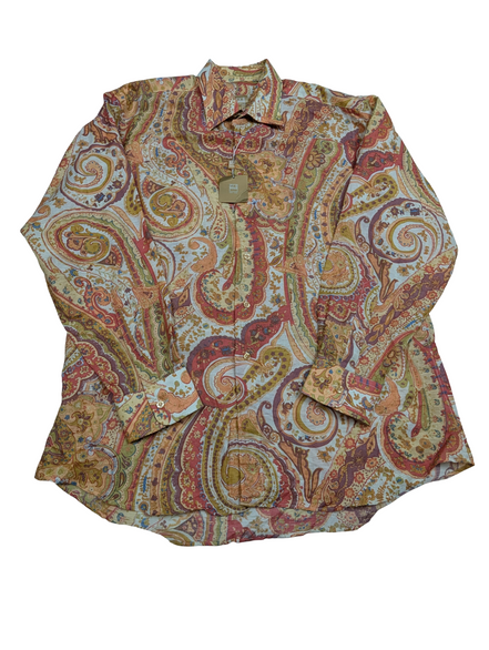 Chemise lin IKE Behar New York taille L | 26v