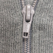 Gilet Sans Manches Lauren Ralph Lauren Femme P/M Gris Coton Zippé 2 Poches