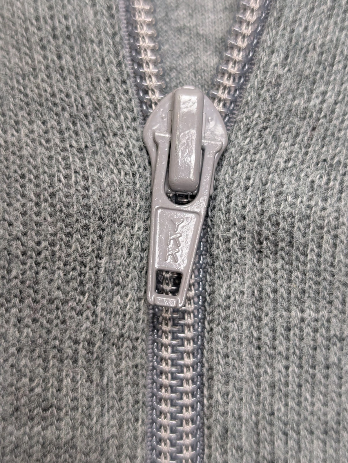 Gilet Sans Manches Lauren Ralph Lauren Femme P/M Gris Coton Zippé 2 Poches