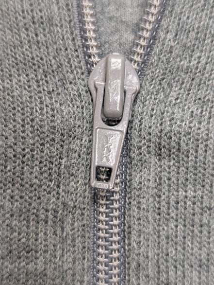 Gilet Sans Manches Lauren Ralph Lauren Femme P/M Gris Coton Zippé 2 Poches