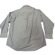 Chemise CHAPS à rayures bleues et vertes taille XXL #58e