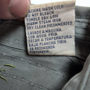 Chemise Hawaïenne Bamboo Cay L Kaki Brodée Modal Made in Korea