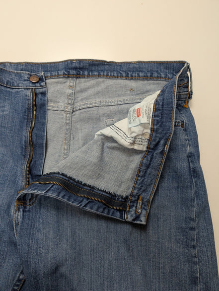 Jean Wrangler Vintage Regular Fit Homme W40 L30 Bleu Denim Stretch Confort