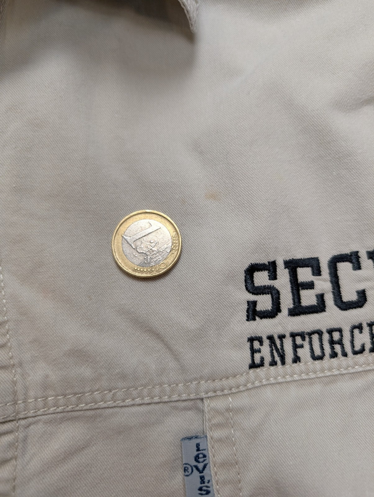 Chemise Levi's Workwear Rare - Security Agent - L taille grand (XL / XXL)