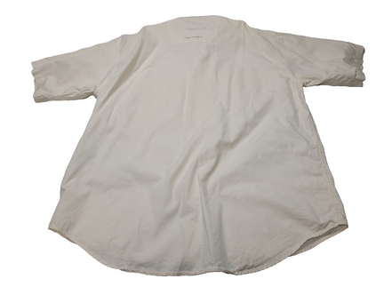Chemise à manches courtes Dockers blanc cassé uni 2 poches taille XXL Homme