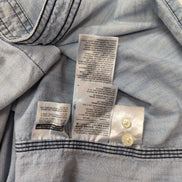 Chemise Levi's bleu jean manches longues taille M #203e