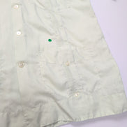 Chemise Hawaïenne Campos S.A. 40 M/L Style Cuba Panama Vert Pâle 4 Poches