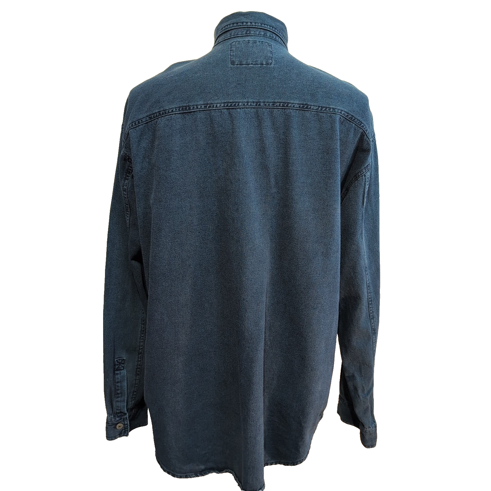 Chemise Levi's Vintage Denim Bleu Foncé 2 poches Red Tab Taille L (Coupe XXL)