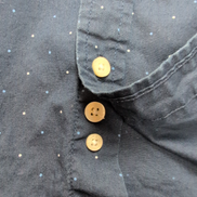 Chemise U.S. Polo Assn Slim Fit Stretch Bleu Marine Pois Taille M manches courte