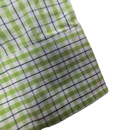Chemise CHAPS verte à carreaux taille XXL #70e