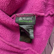 Veste Polaire The North Face Denali Fuchsia & Noir Femme - Taille XL