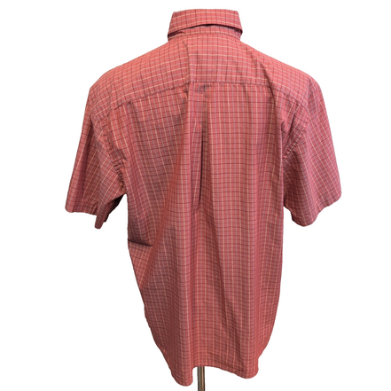 Chemise Dockers carreaux rouge poche manches courtes XL/XXL