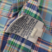 CHEMISE Ralph Lauren homme M décontracté BLEU TURQUOISE VIF ☀️