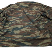 Veste militaire Vert Kaki Armée Grecque Camouflage Tiger Stripe Taille M
