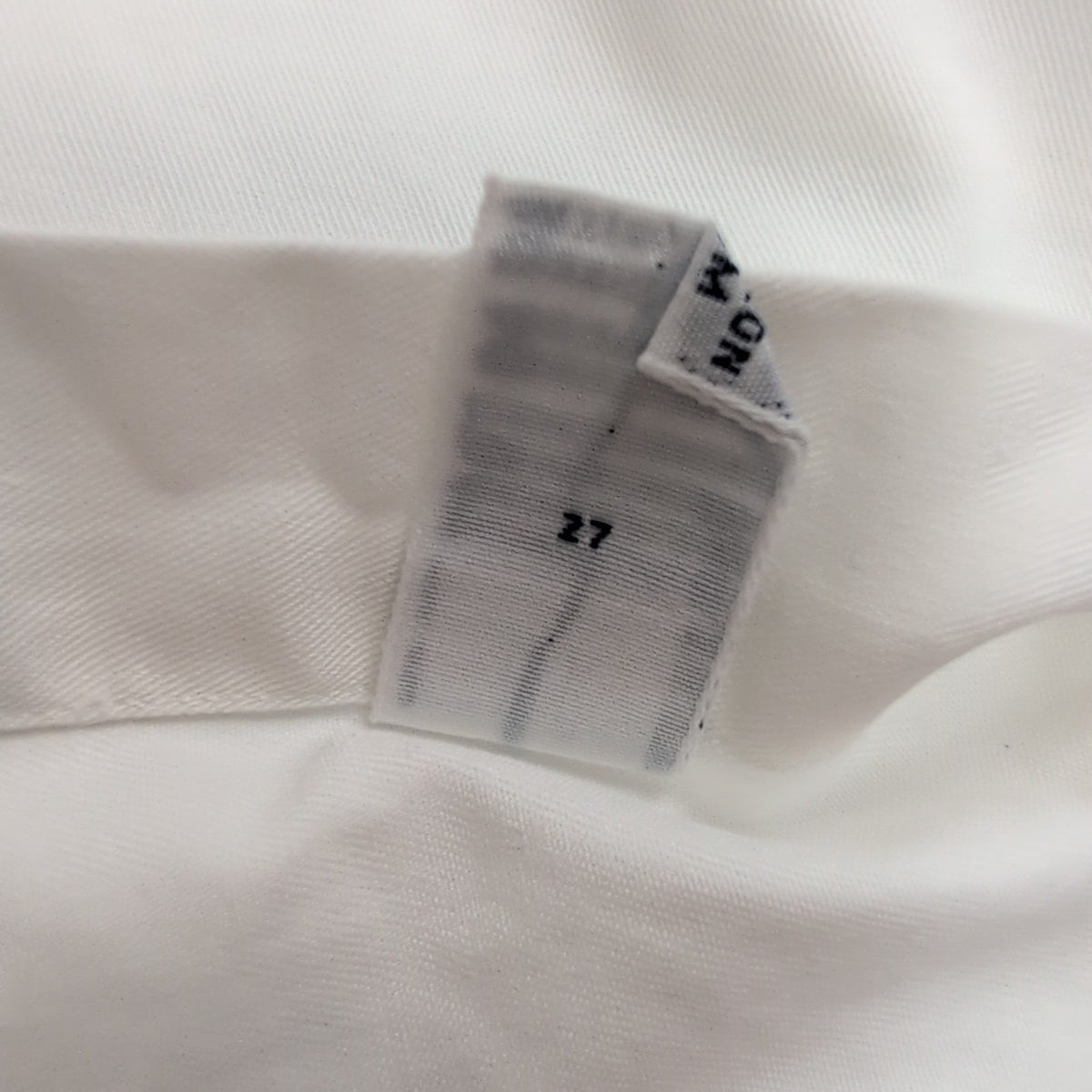 Chemise Ralph Lauren Blake M/L blanc uni 100% coton Manches longues