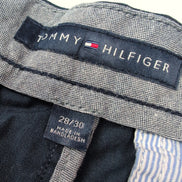 Pantalon chino bleu marine à rayures Tommy Hilfiger taille W28xL30 FR38 #36ct