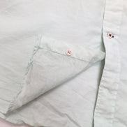Chemise Nautica XXL Vert Pastel 53% Lin 47% Coton Manches Courtes
