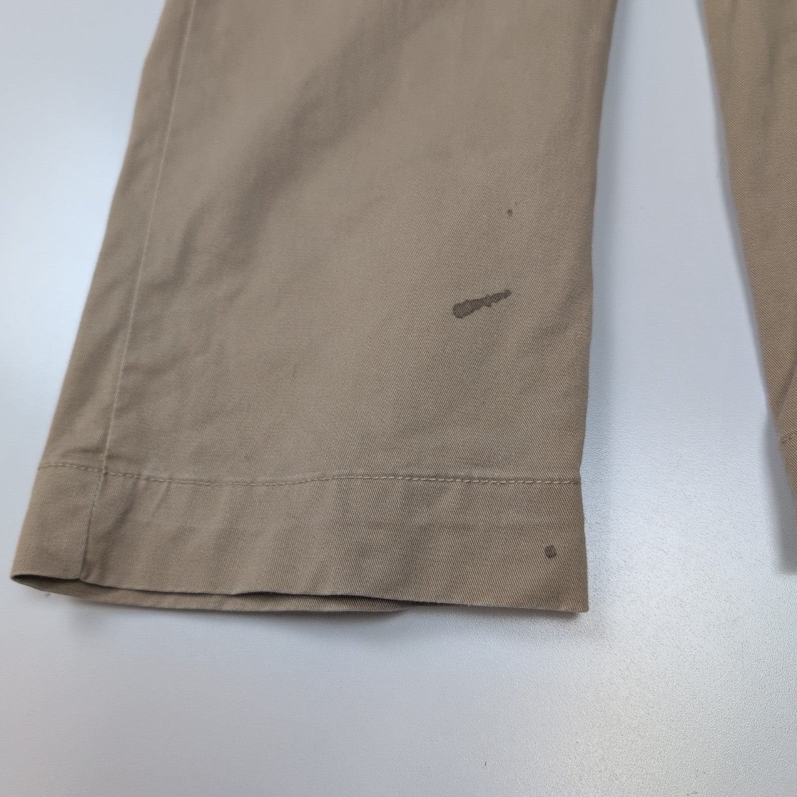 Pantalon chino Polo Ralph Lauren stretch crème taille W33xL30 FR42 #16cr
