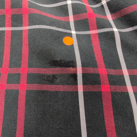 Chemise Carhartt Manches Courtes Rouge et Noir à carreaux - Taille XL