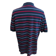 Polo Ralph Lauren Homme L Bleu Marine Rayures Rouges Logo Bleu Polo Manches Cour