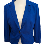 Veste Blazer femme Ultra-Stretch The Limited Bleu Électrique Taille L