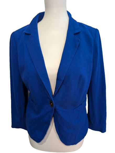 Veste Blazer femme Ultra-Stretch The Limited Bleu Électrique Taille L