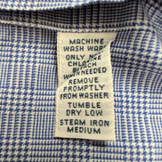 Chemise Ralph Lauren Yarmouth M/L Carreaux Bleu Button Down Shirt Coton