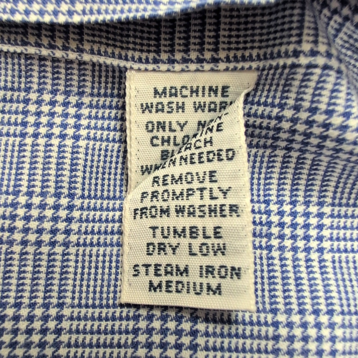 Chemise Ralph Lauren Yarmouth M/L Carreaux Bleu Button Down Shirt Coton